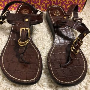 Tory Burch Trent leather sandals